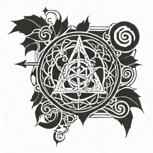 Tolkien Symbol Lines Scratch Marks