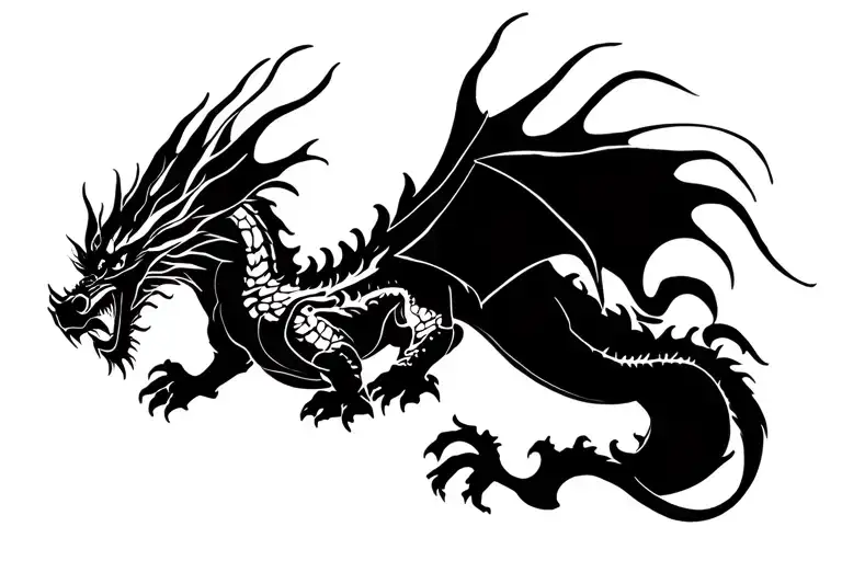 1937 And Dragon Flying