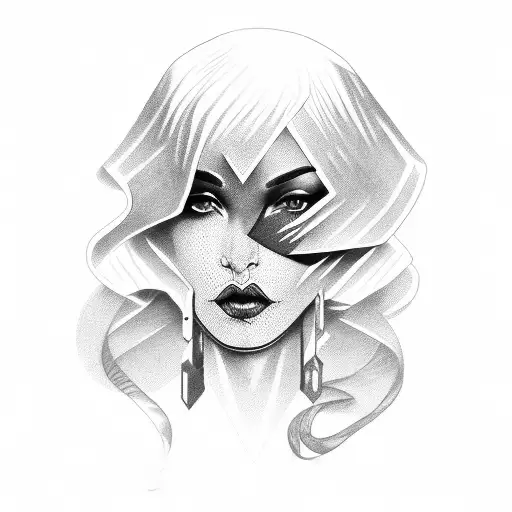 Black Queen Of Chess