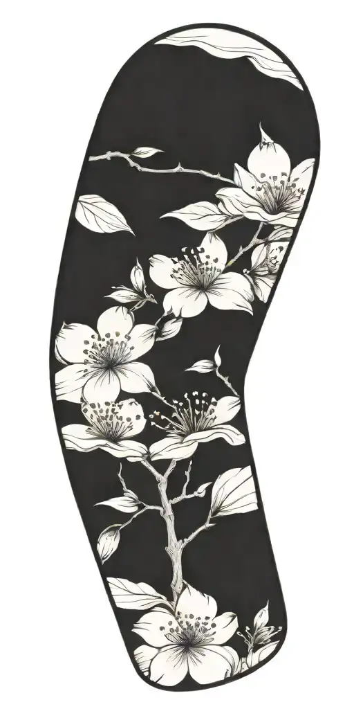 Blackout Cherry Blossom