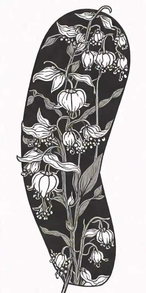 Black Out Lily Of The Valley