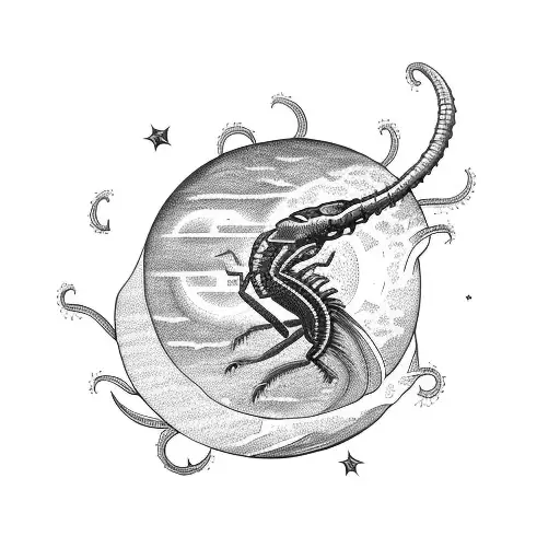 Centipede Around The Moon Spreading