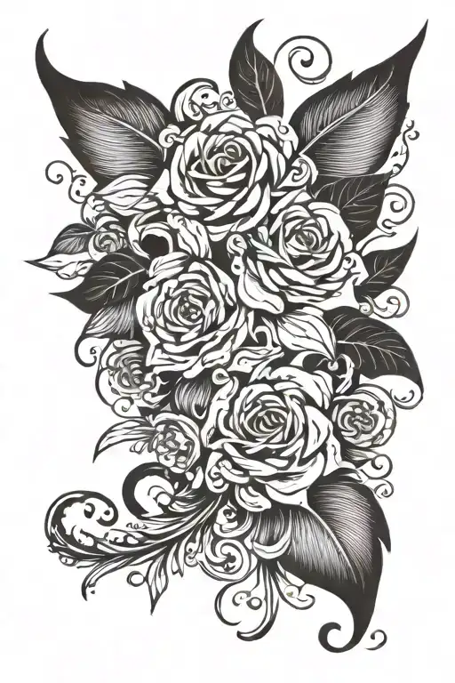 Make Me A Tattoo Design That Spells Eboni For My Mom On My Arm