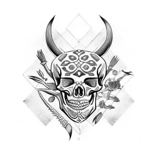 Animal Skeleton Sleeve