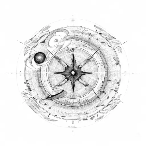 A Celestial Map With The Virgo Constellation As The Focal Point