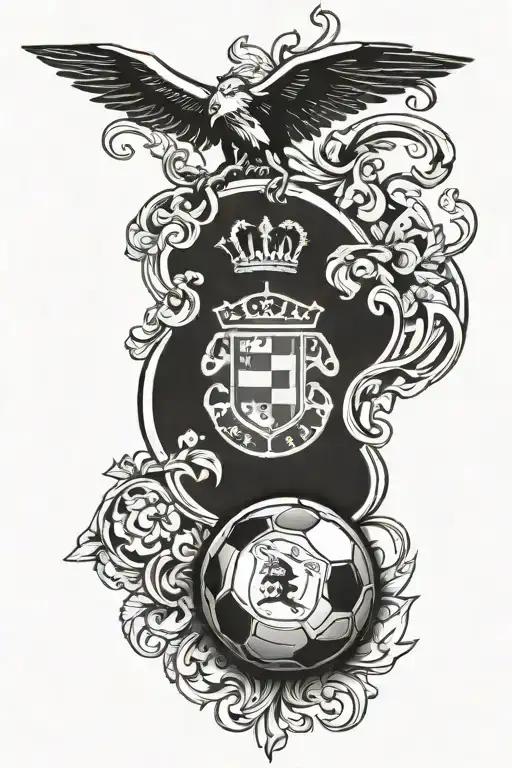 Portugal Football Logo Classic