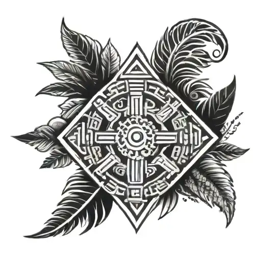 Mayan Arm Band Tattoo Inspired