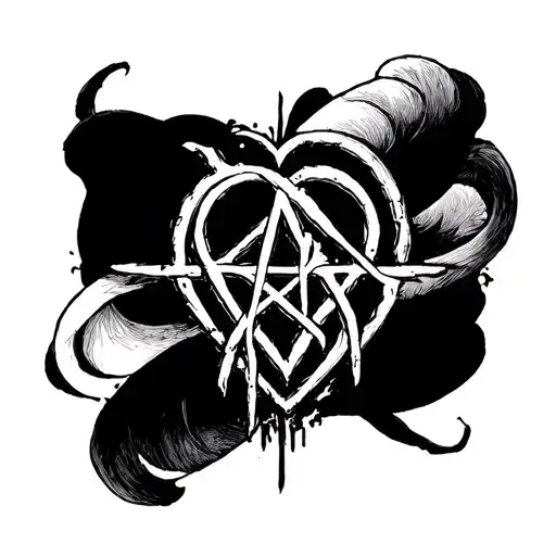 Heartagram And Anarchy Symbol Sightly Shades