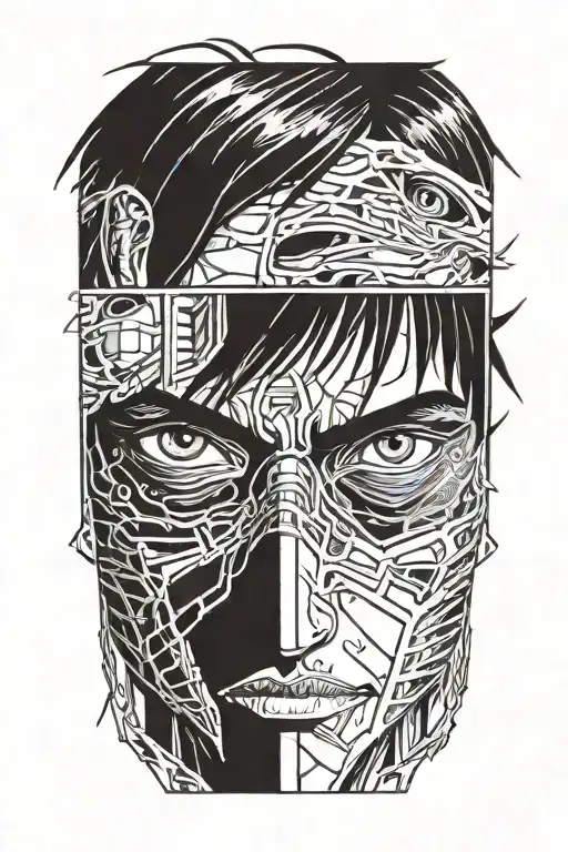 Attack Titan Eren Yeager Eyes