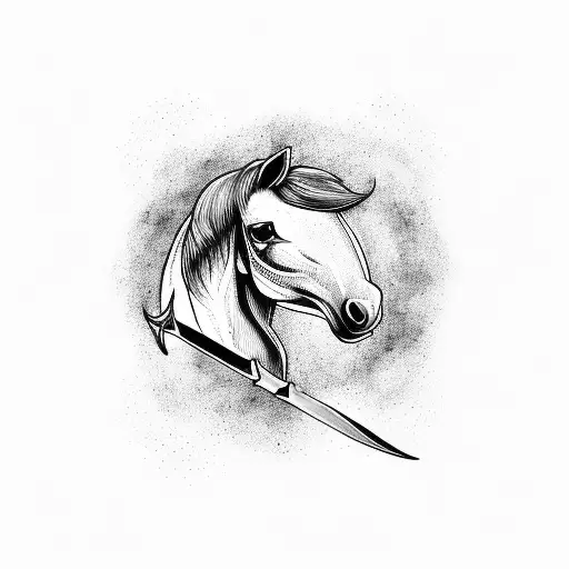 Horse With A Sword
