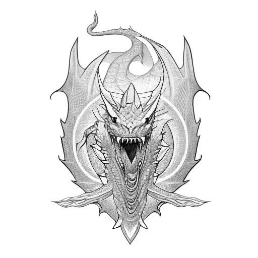 A Hustler With A Business Degree Holding A Dragon