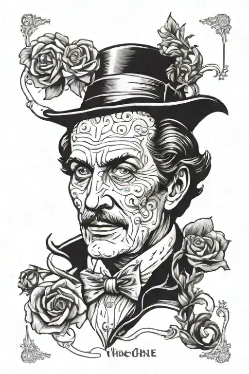 Vincent Price Tarot Card Design