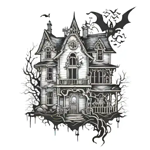 A Spooky Haunted House With A Sinister Twist