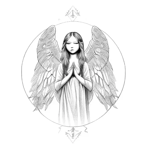 Angel With Name Ans Birthdate