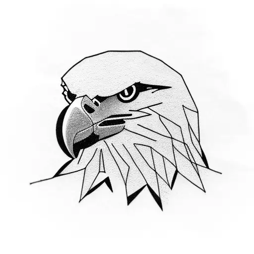 Eagle In Tree Mountains