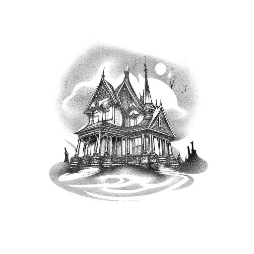 Gothic Haunted House