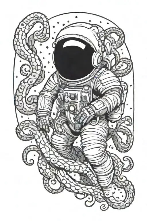 Spaceman And An Octopus