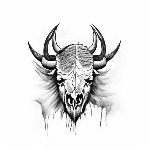 Bison Skull