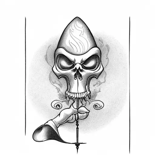 Grim Reaper Holding A Flickering Lantern In A Hauntingly Beautiful Forest