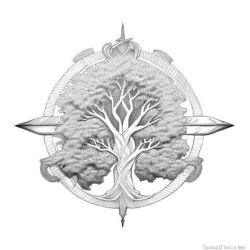 Sword Tree Of Life