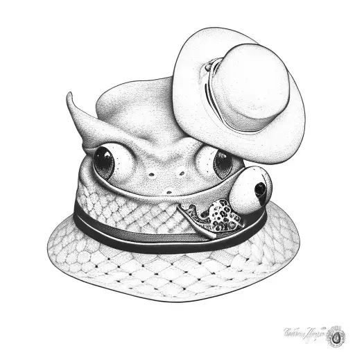 Frog In A Hat