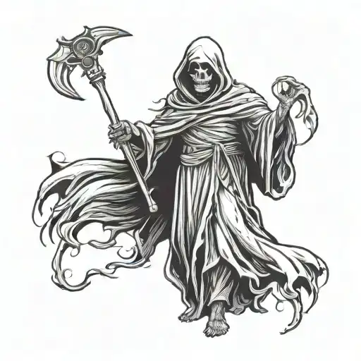 Grim Reaper Standing