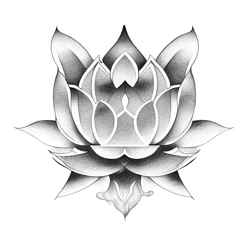Lotus Flower With Smoke Coming Out