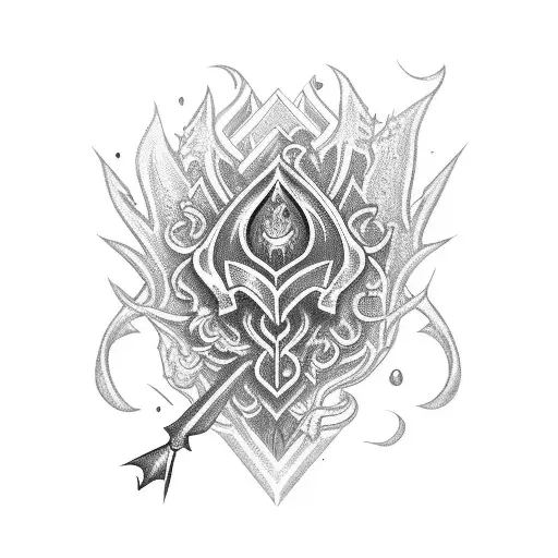 Dagger With Lavender