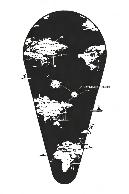 7 Wonders Of The World Map With Landmarks