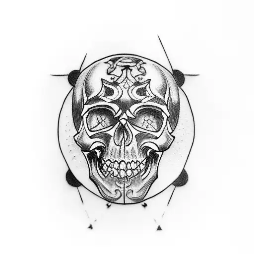 Car Gear Shifter With Skull