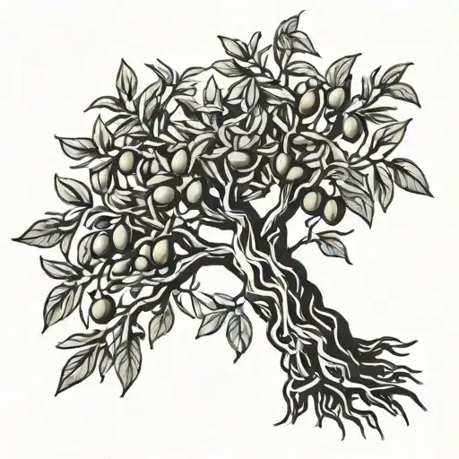 Olive Tree Inside Tartessian Star