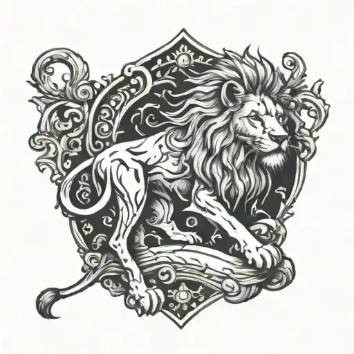 Lion Falls From Balcony