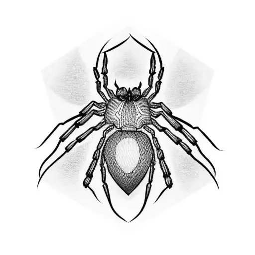 Spider Back Tattoo Hisoka Hunter X Hunter Using The Number 22 Istead Of The Number 4