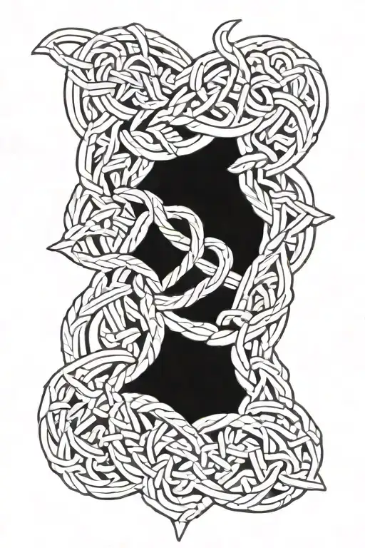 Irish Celt Knot Intertwined