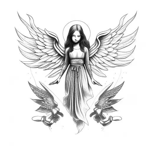 Old Angel That Rise From Moon