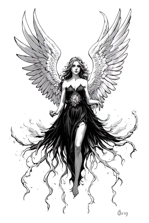 A Story Of A Fallen Angel That Was Banished From Heaven