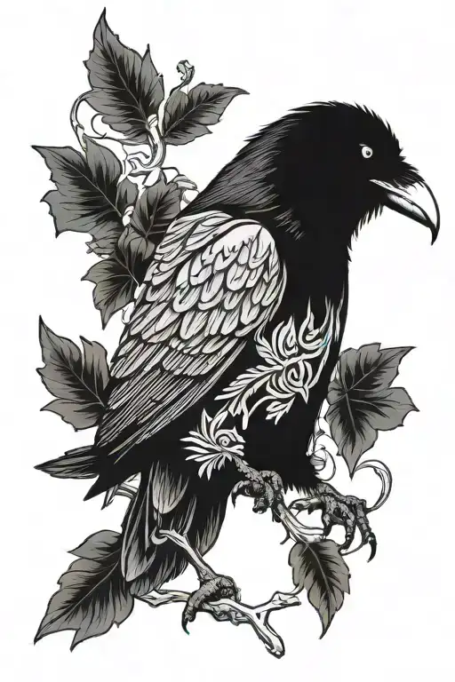 Raven With Joey Jordisons Mask Markings