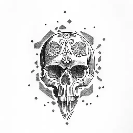 Skull Neo Traditional