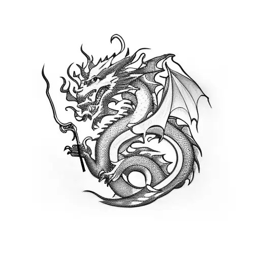 Dragon And In Yan