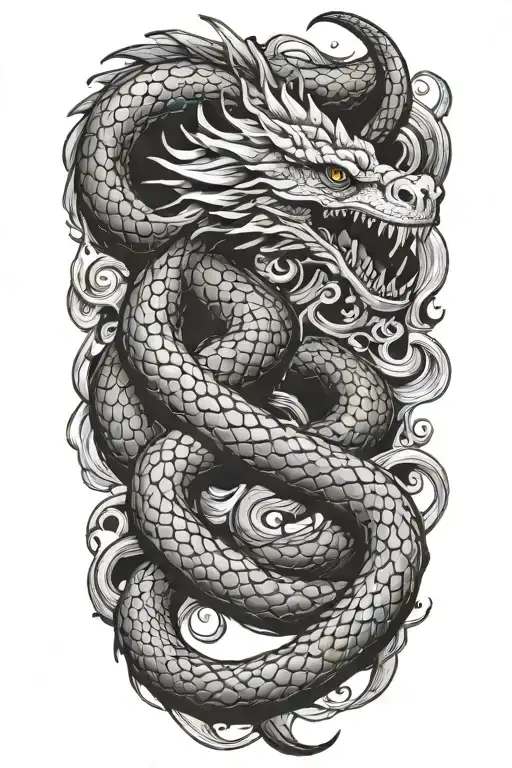 Jormungandr Wrapping Around