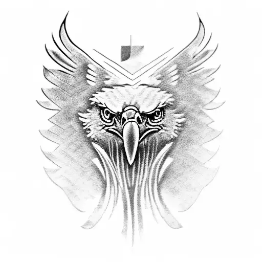 Eagle Landing On Gods Hand