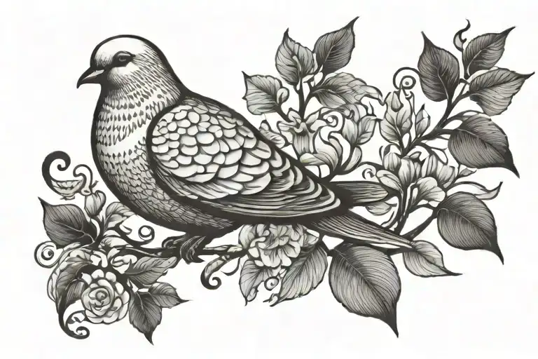 Dove With Patience