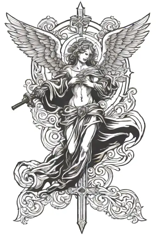 Angel Crosses Shooting