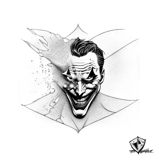 The Joker In The Style Of Brian Bolland From The Killing Joke