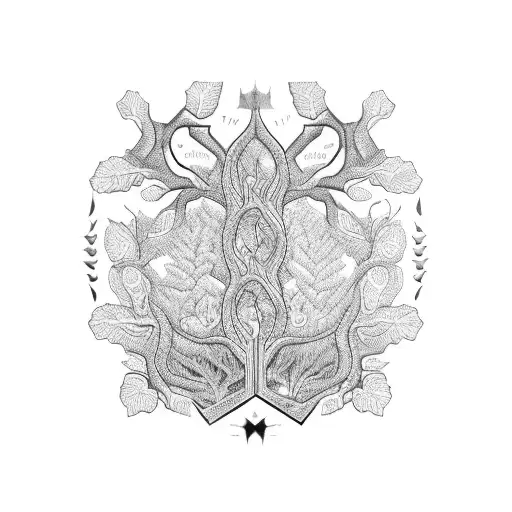 A Family Tree With Intricate Details