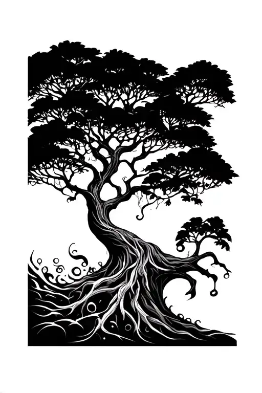 Tree Life Tribal Style