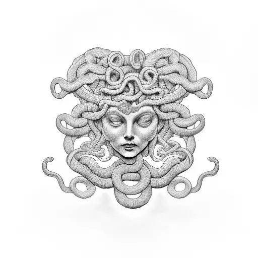 Medusa With A Semi Colon