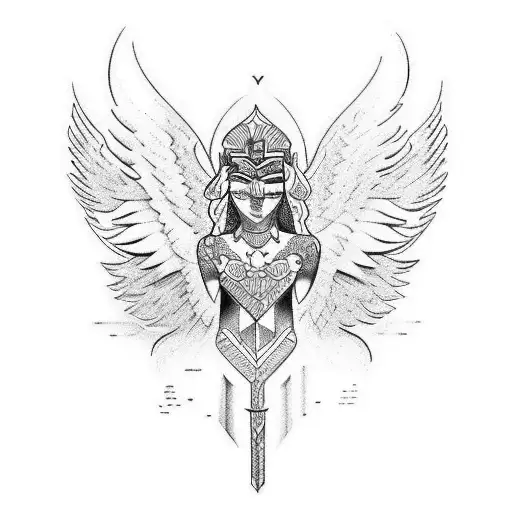 Polynesian Style Angel