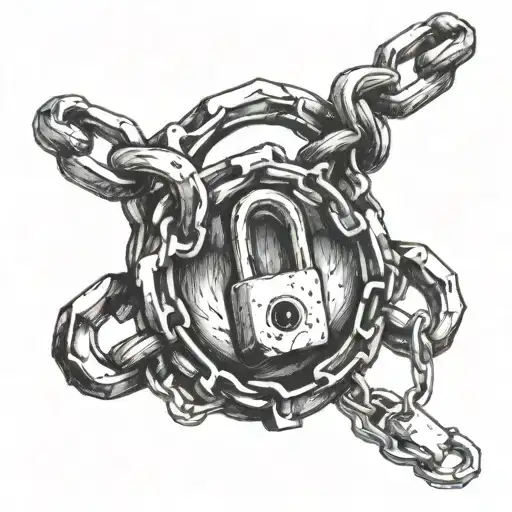 Chain With Broken Lock