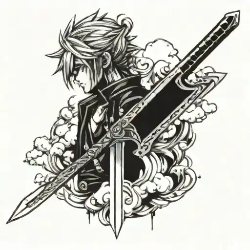 Buster Sword Cloud Strife